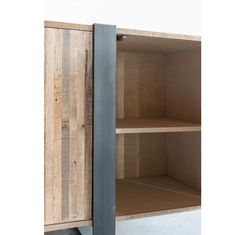 American Mossam Media Cabinet by Croft House For Sale