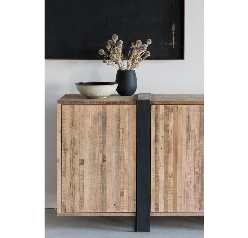 Mossam Media Cabinet by Croft House In New Condition For Sale In Los Angeles, CA