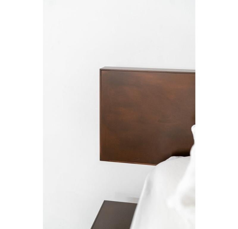 American Mossam Platform Bed (Cal King) For Sale