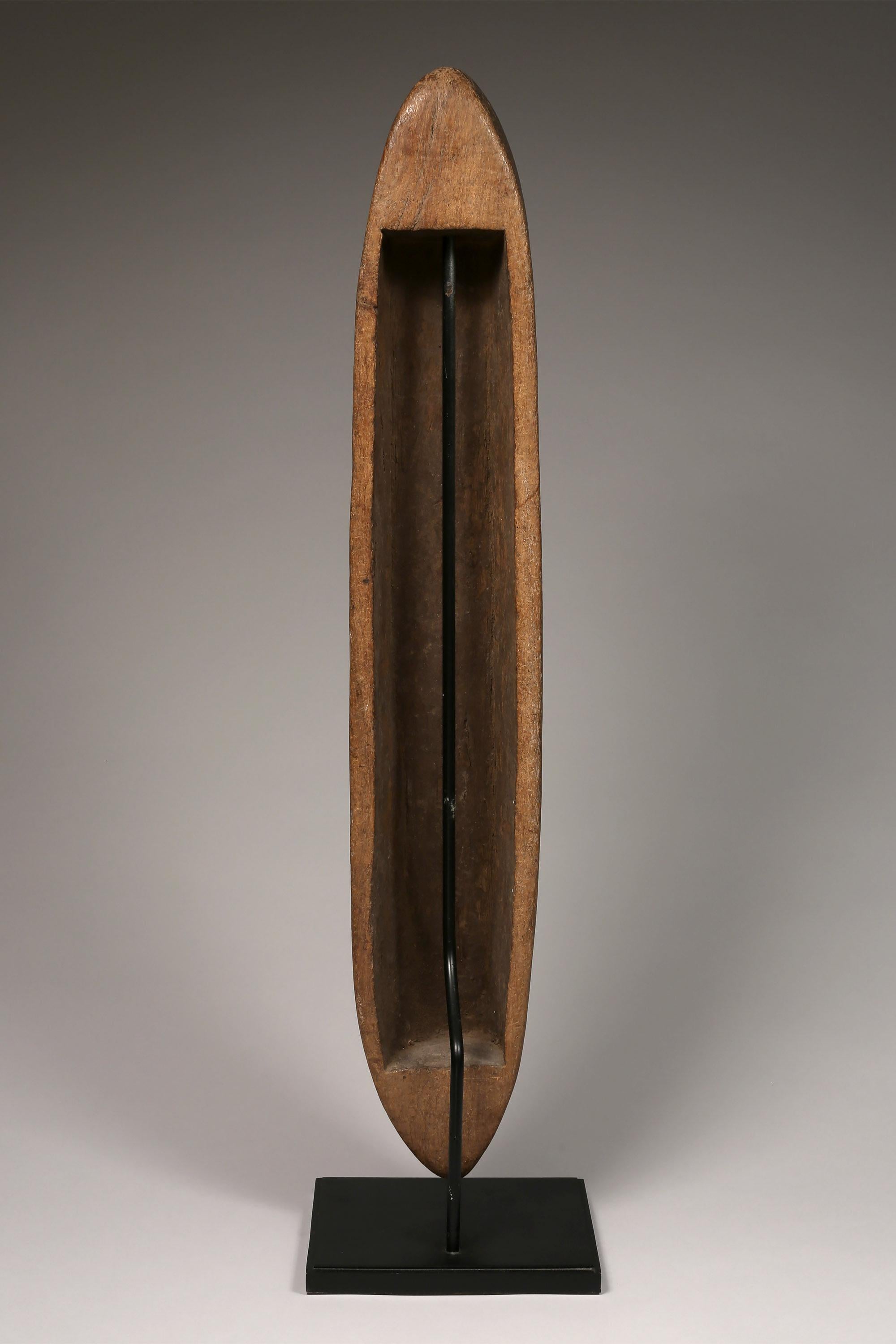 Mossi Wood Headrest from Burkina Faso, Early 20th Century In Good Condition In Point Richmond, CA