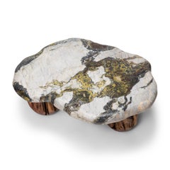 Mossy Meditation Stone Table