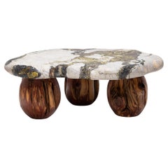 Mossy Meditation Stone Table