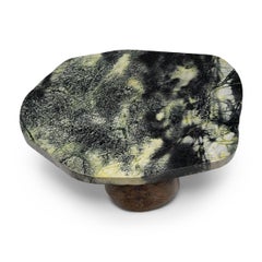 Mossy Path Meditation Stone Table