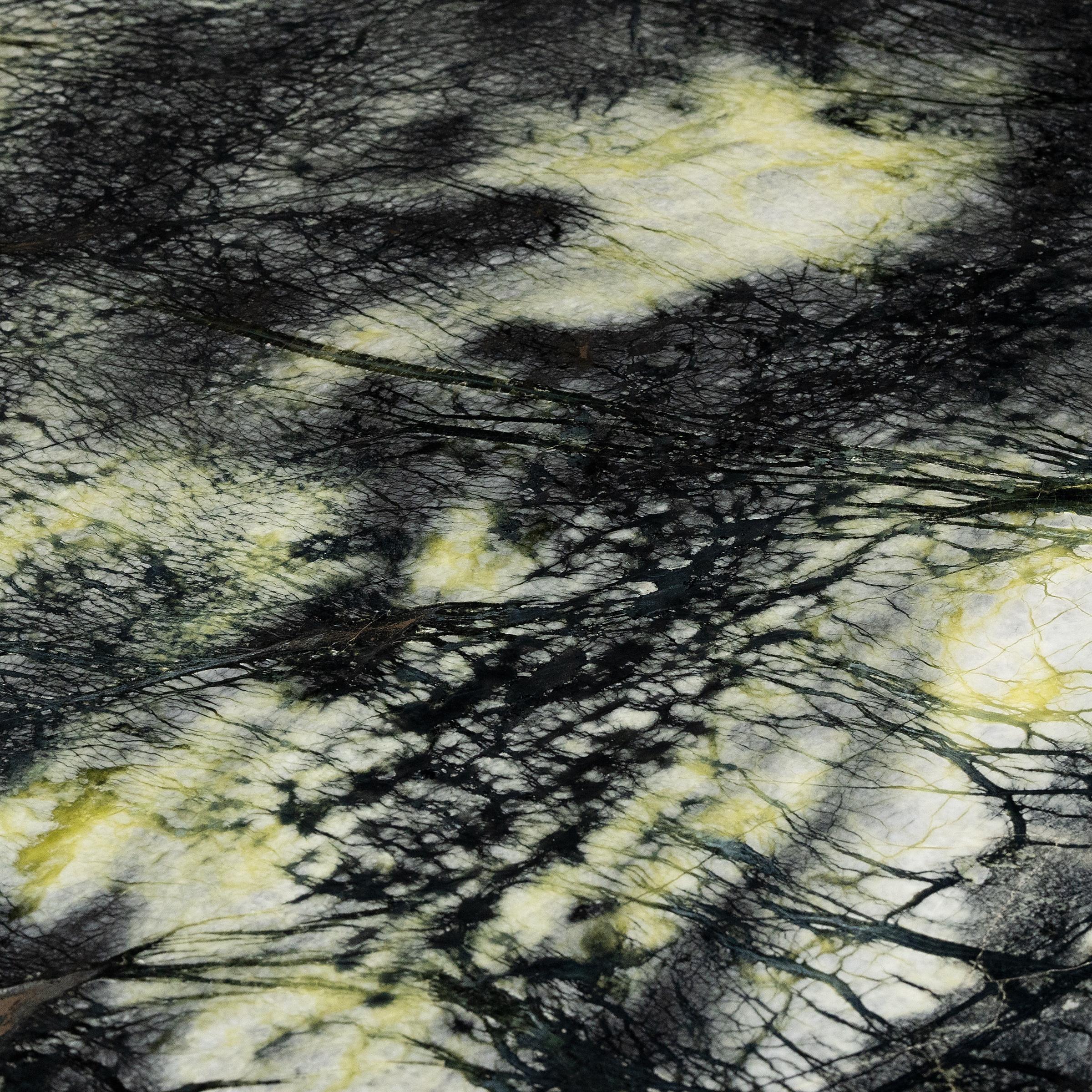 Contemporary Mossy Path Meditation Stone Table
