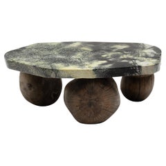 Mossy Path Meditation Stone Table