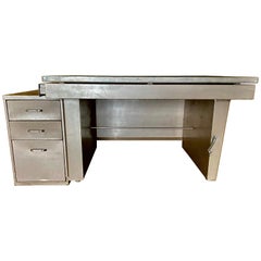 Vintage Most Unusual Industrial Adjustable Architects Desk/ Drafting Table