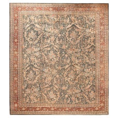 Antiker persischer Sultanabad-Teppich im Mostofi-Design. 12 ft 5 in x 14 ft