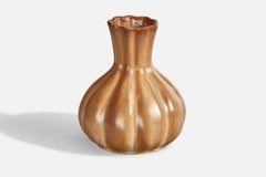 Motala Lervarufabrik, Vase, Ceramic, Sweden, 1930s