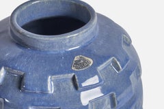 Motala Lervarufabrik, Vase, Earthenware, Sweden, 1930s