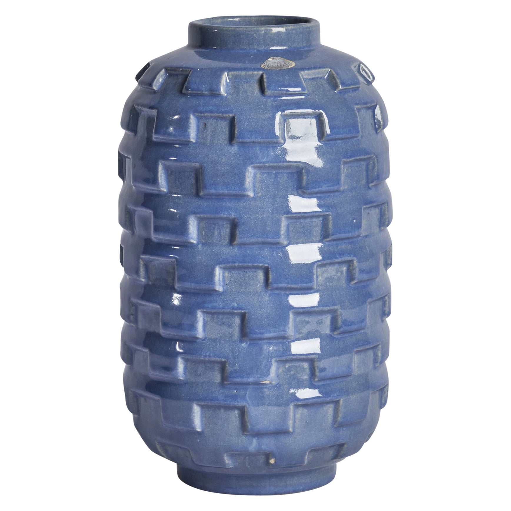 Motala Lervarufabrik, Vaso, Terracotta, Svezia, anni '30 in vendita
