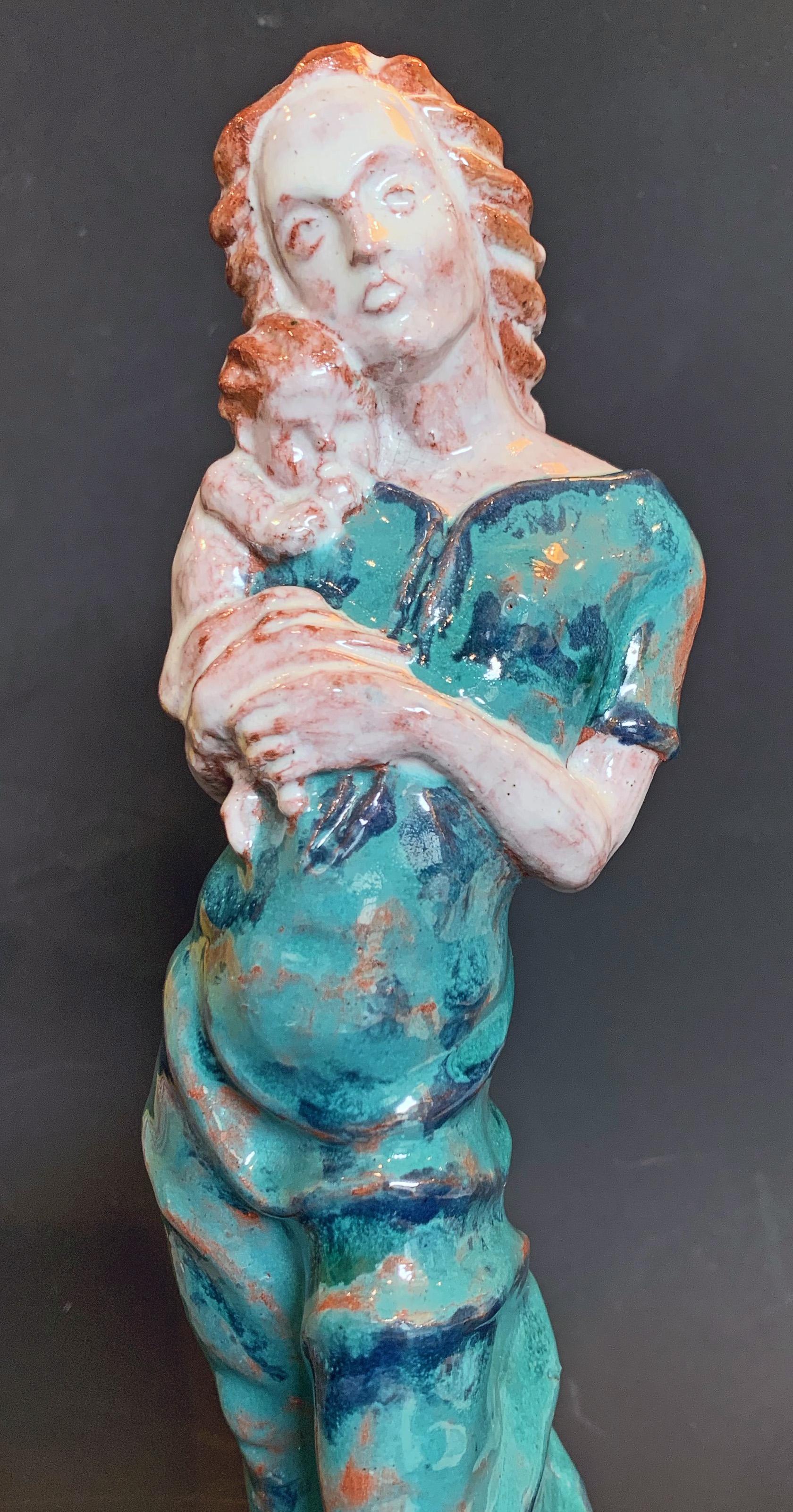 glazed sculpture