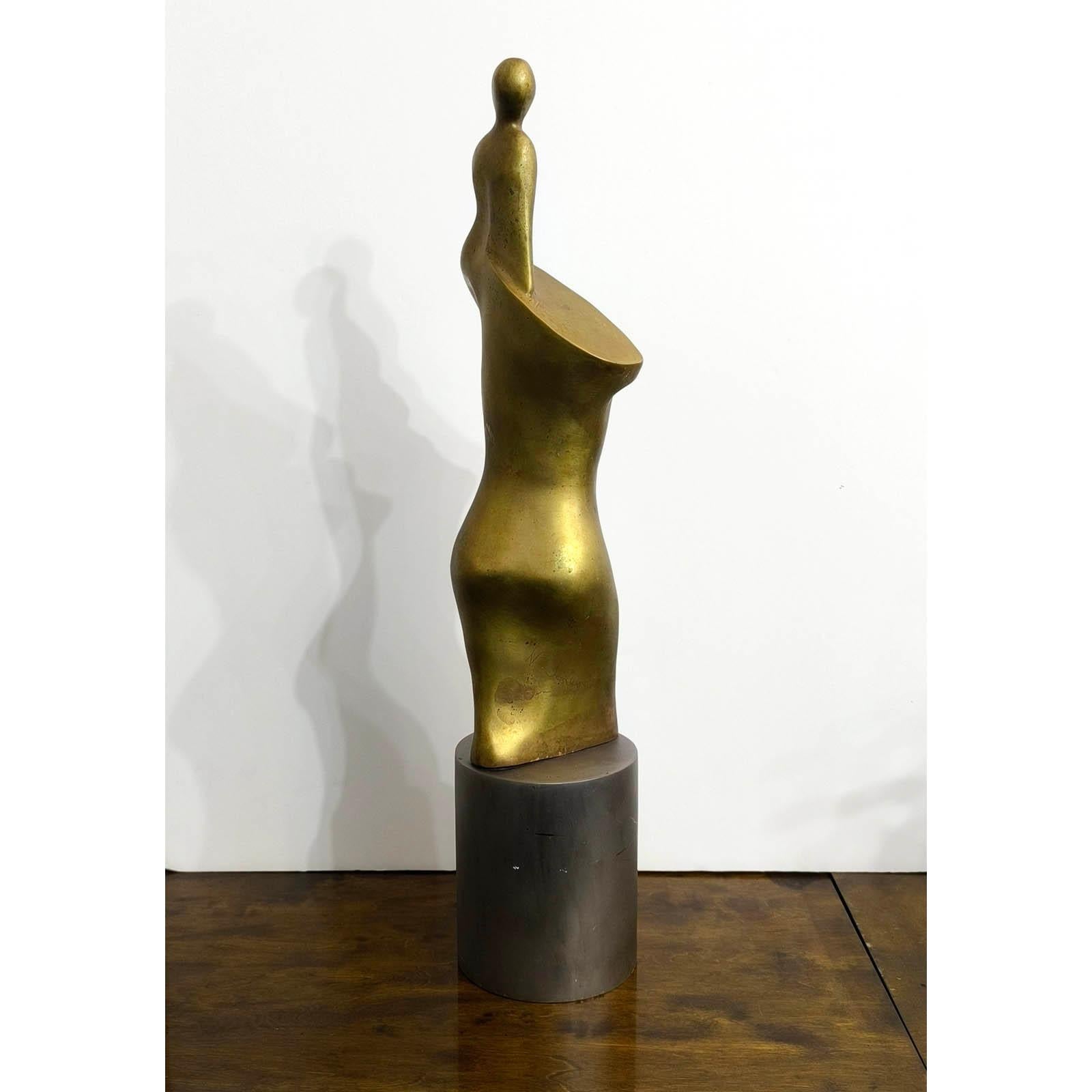 Scultura in bronzo di Madre e Bambino - Pezzo unico In condizioni ottime in vendita a Bochum, NRW
