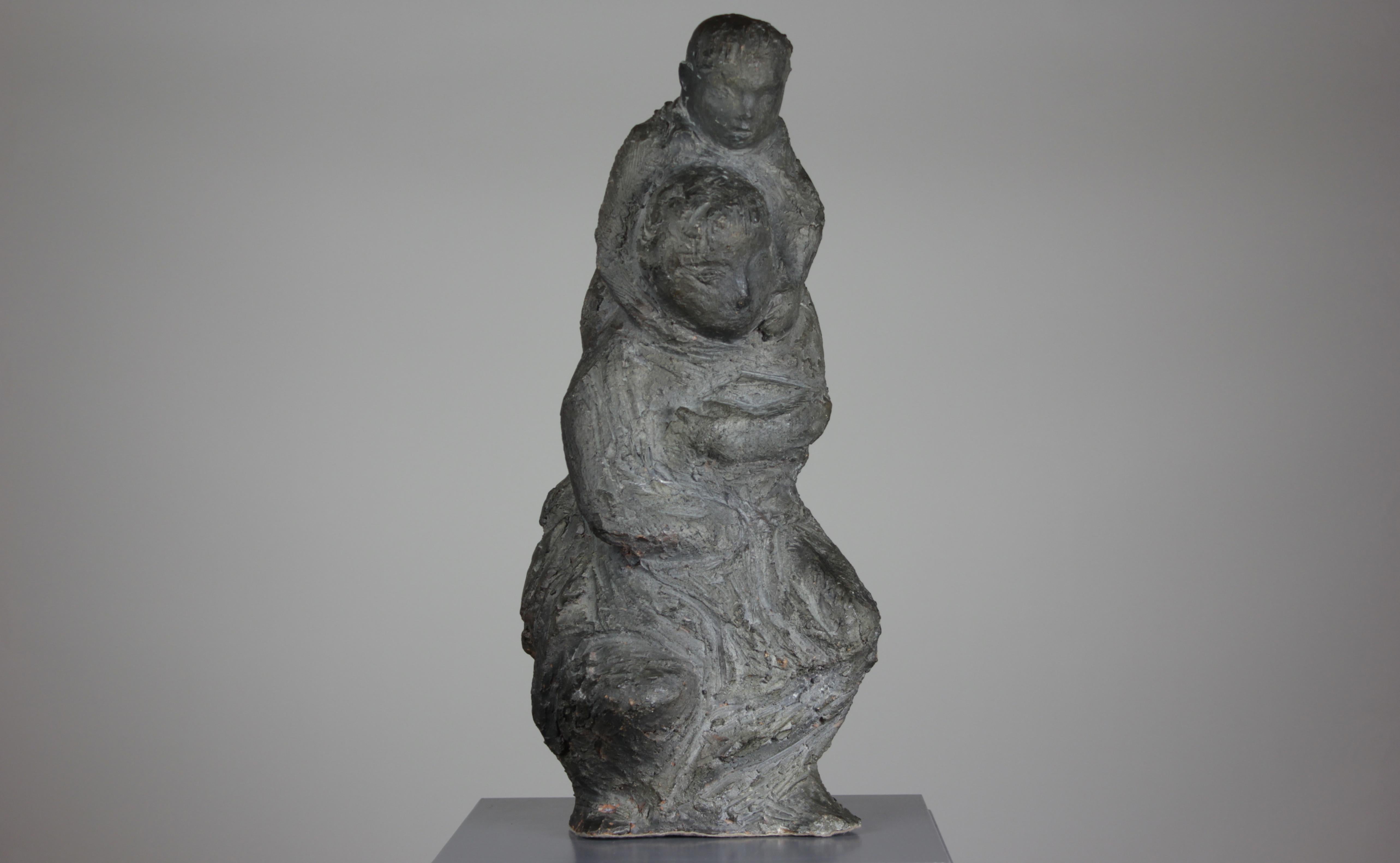 Mother and Child by Willy van der Putt (1925-1997)

circa 1965

Dutch

Stone

Signed

Born in Eindhoven, Willy van der Putt was a Dutch sculptor known for figurative sculptures that often depicted human and animal forms. Van der Putt