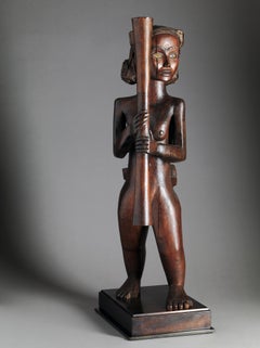 Mother and Child , Cameroon, Mabea, 1920-1930, Provenance R. Caillois-P.Ratton