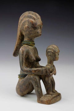 Mother and Child Figure. Kwere, Tanzania