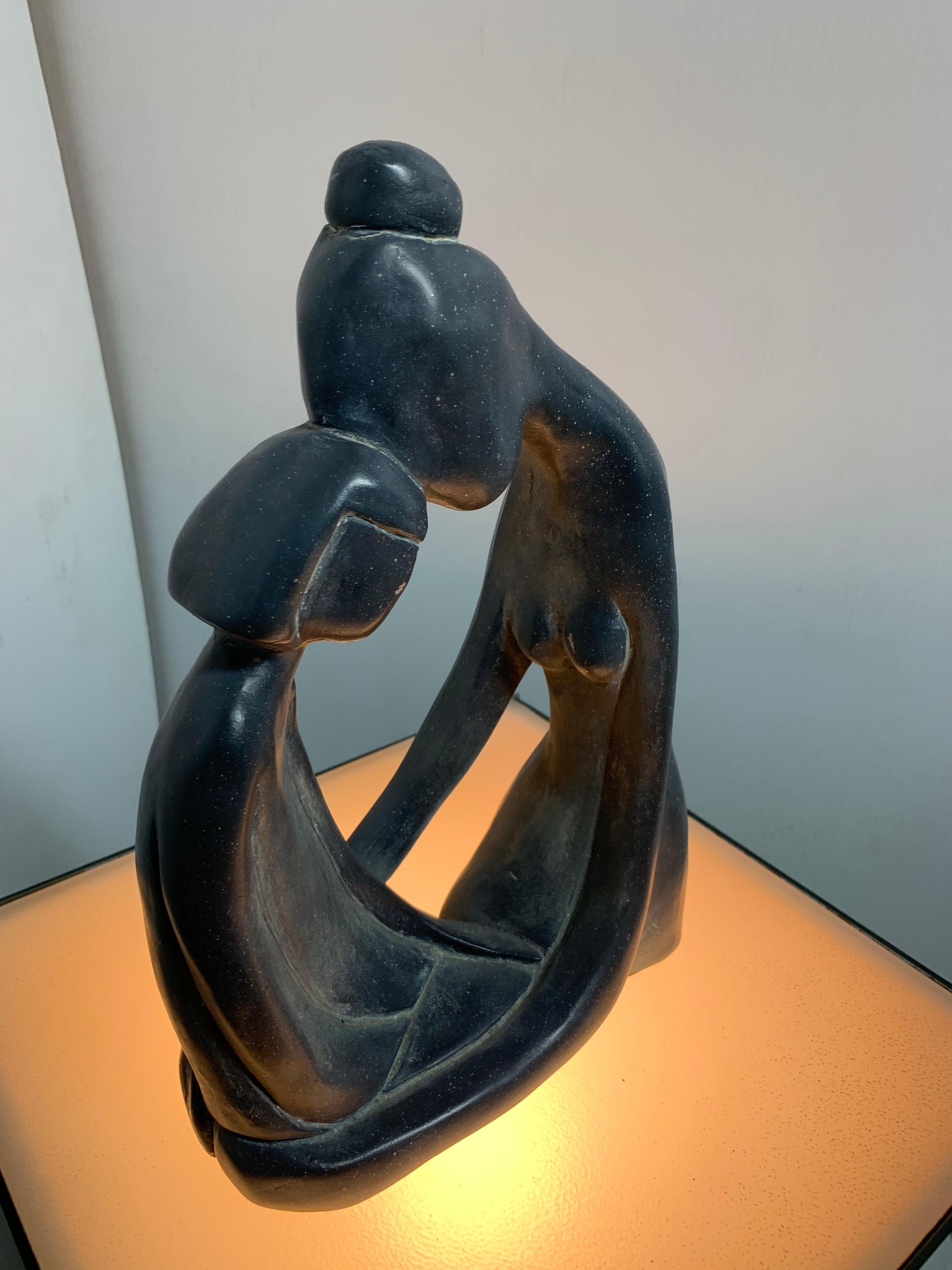 Mother and Child Sculpture For Sale 2