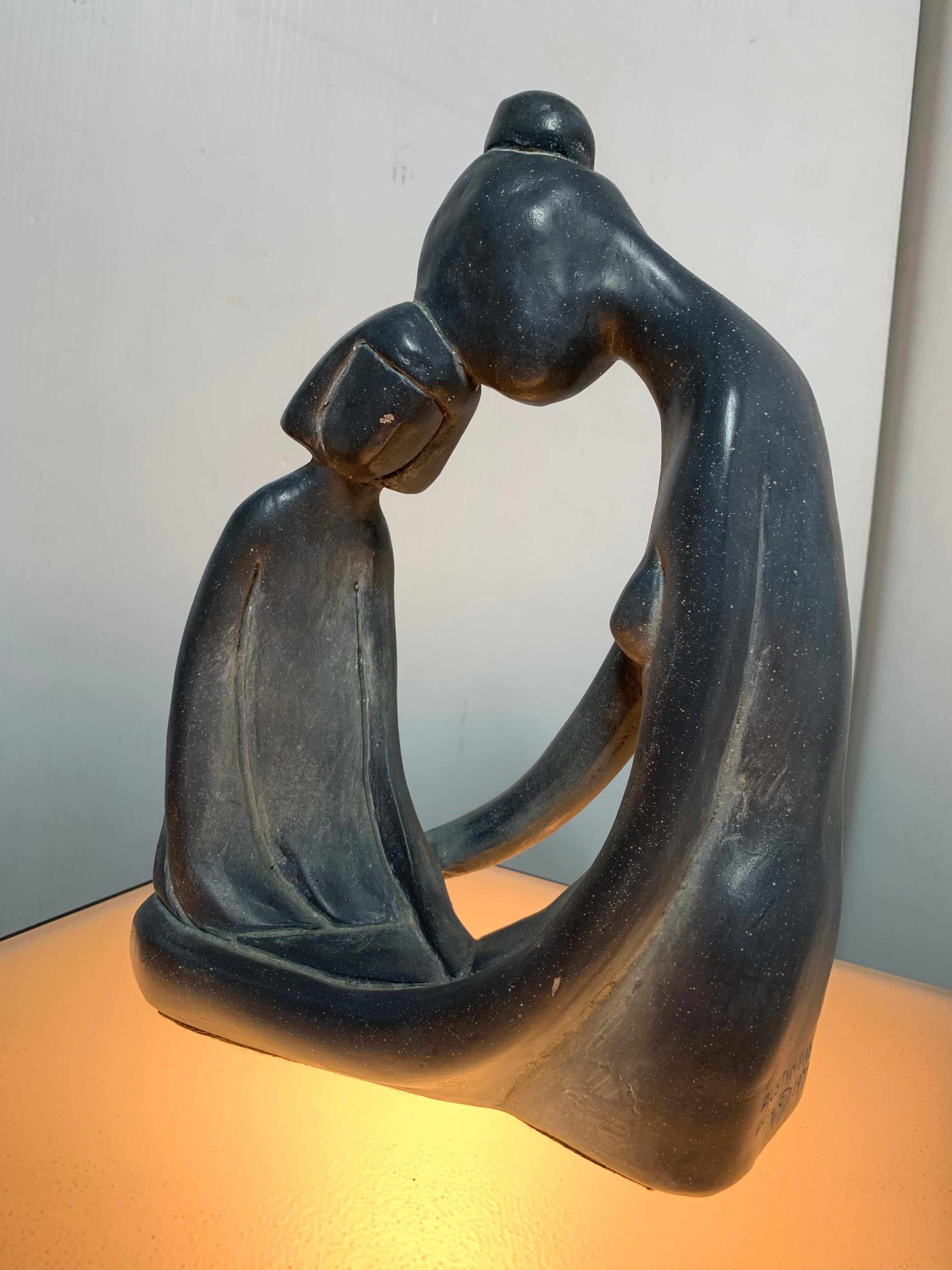 Mother and Child Sculpture For Sale 1