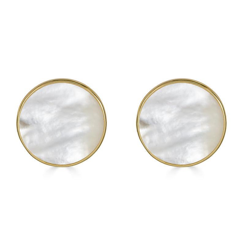 Made In Italy
Mother of Pearl
18K Gold Plated 