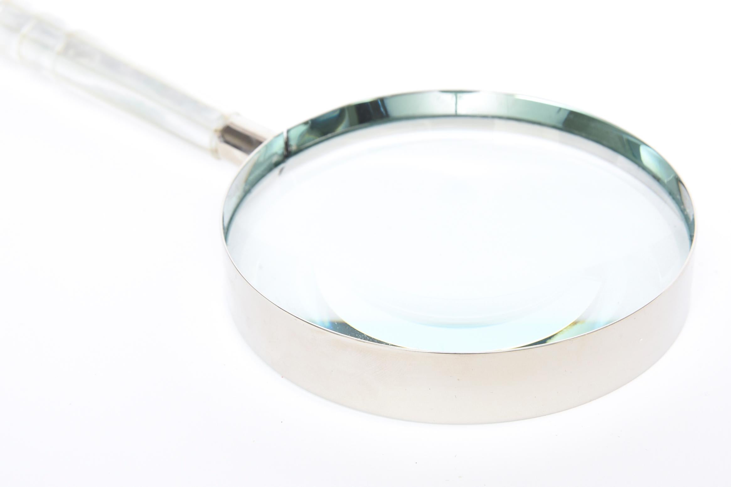 Mother of Pearl & Agate Magnifier 1