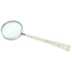 Antique Mother of Pearl & Agate Magnifier