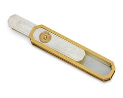 Mother-Of-Pearl And Gold Snuff Box