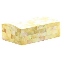 Mother of Pearl Box Natural Hard Stones Jewellery Organiser Jewelry Box