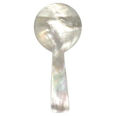 Used Mother of Pearl Caviar Serving Spoon