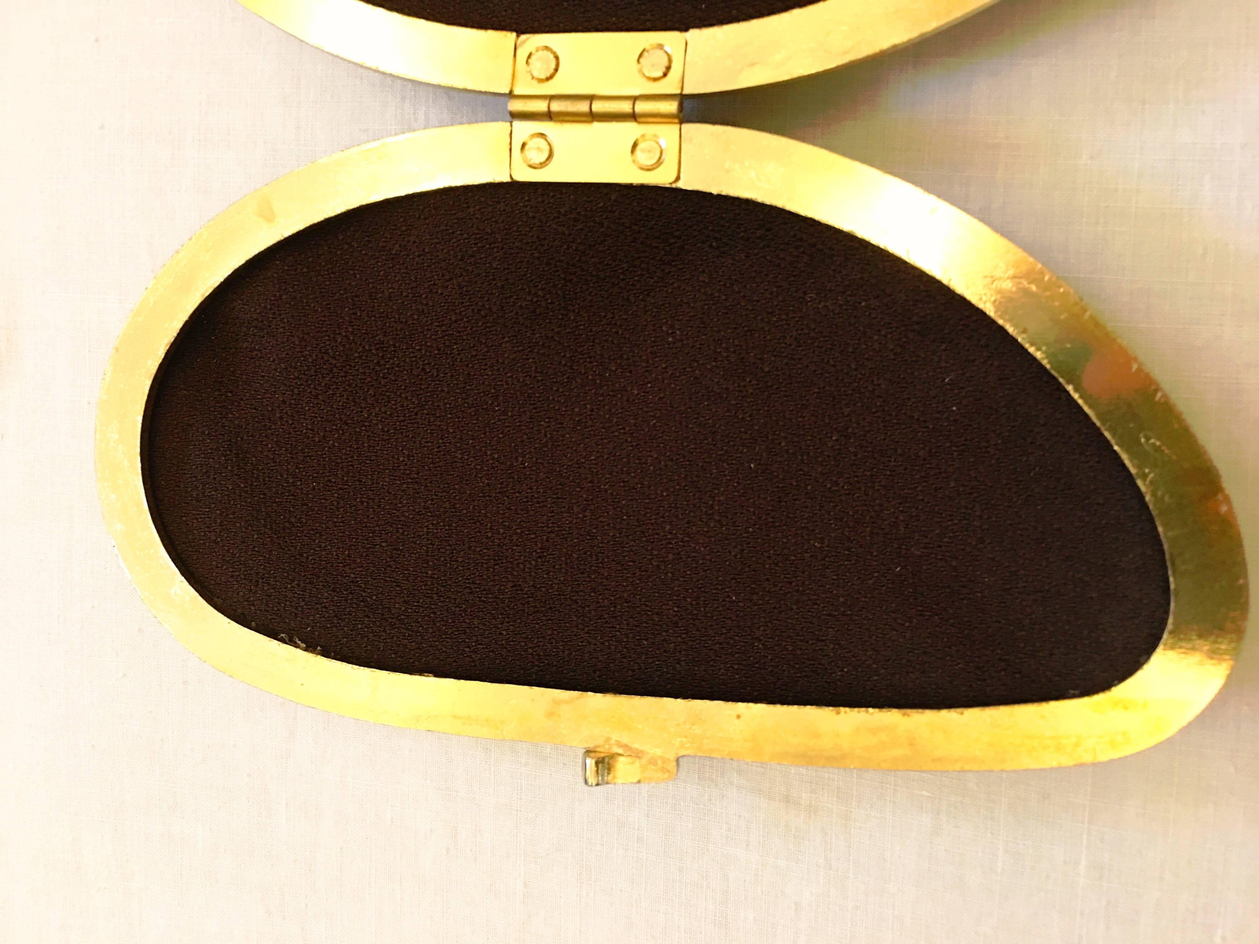 Women's or Men's Mother of Pearl Clutch Evening Bag