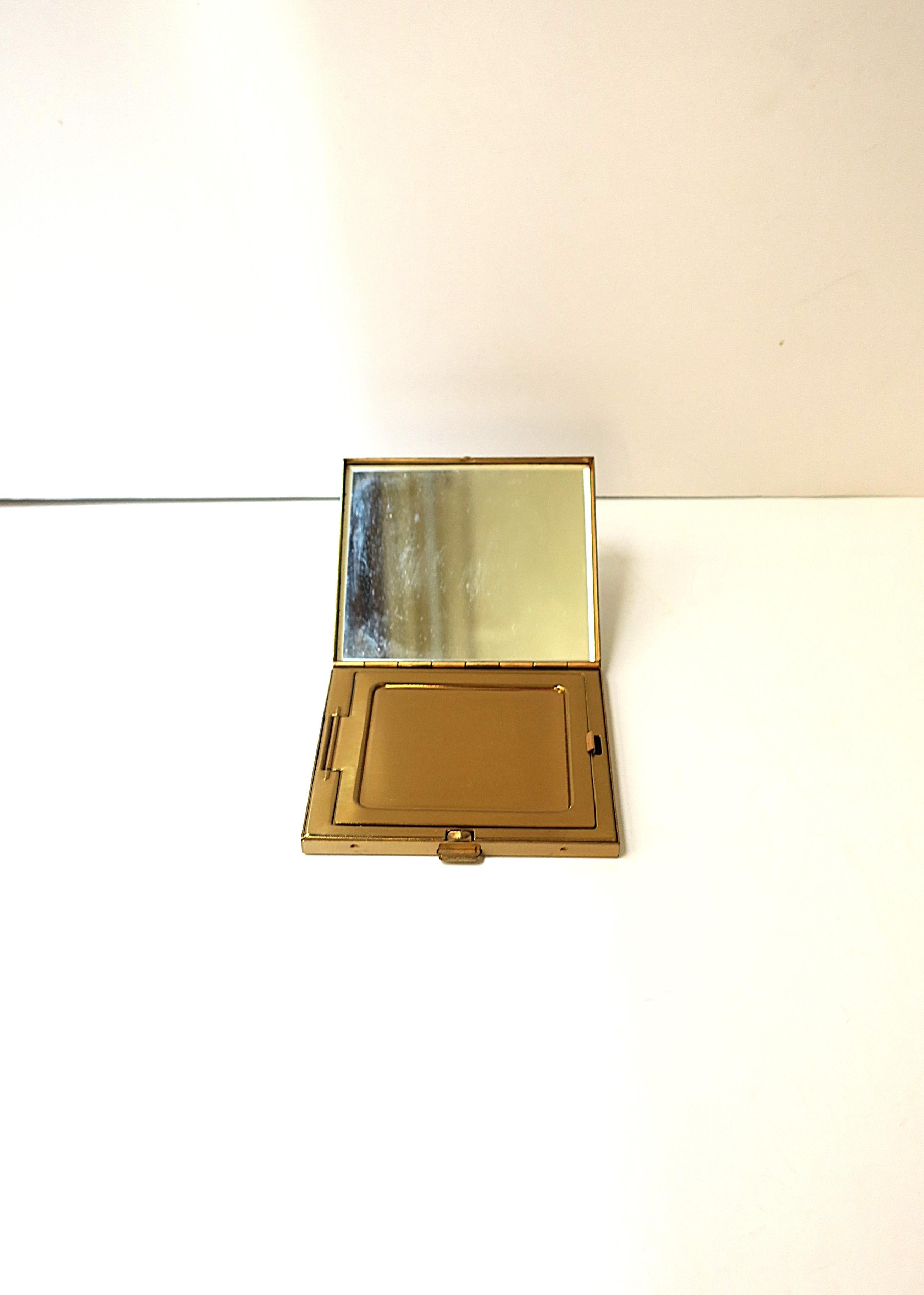 Miroir compact en nacre en vente 4