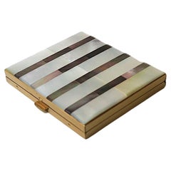 Mother of Pearl Compact Mirror