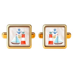 Gemelos de nácar - Gemelos de yate