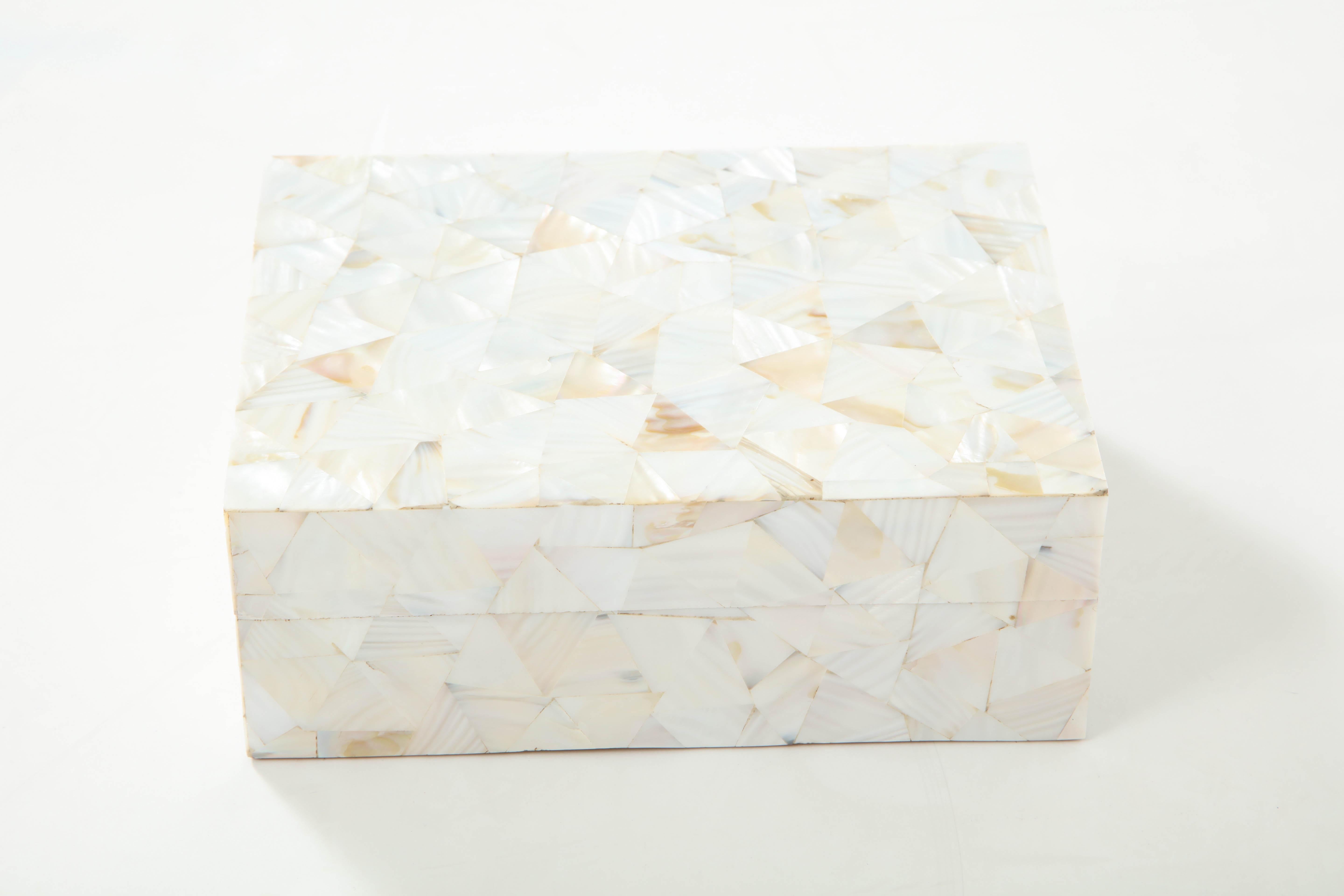 mother of pearl decorative box