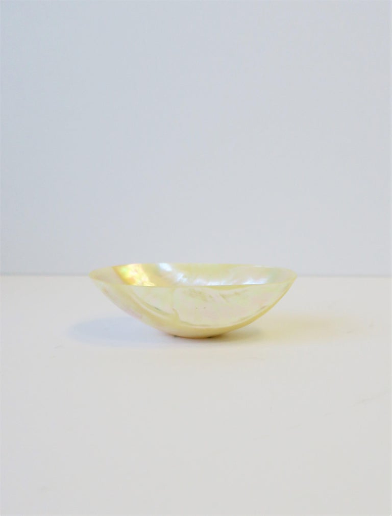 Mother Of Pearl Coquille Dish