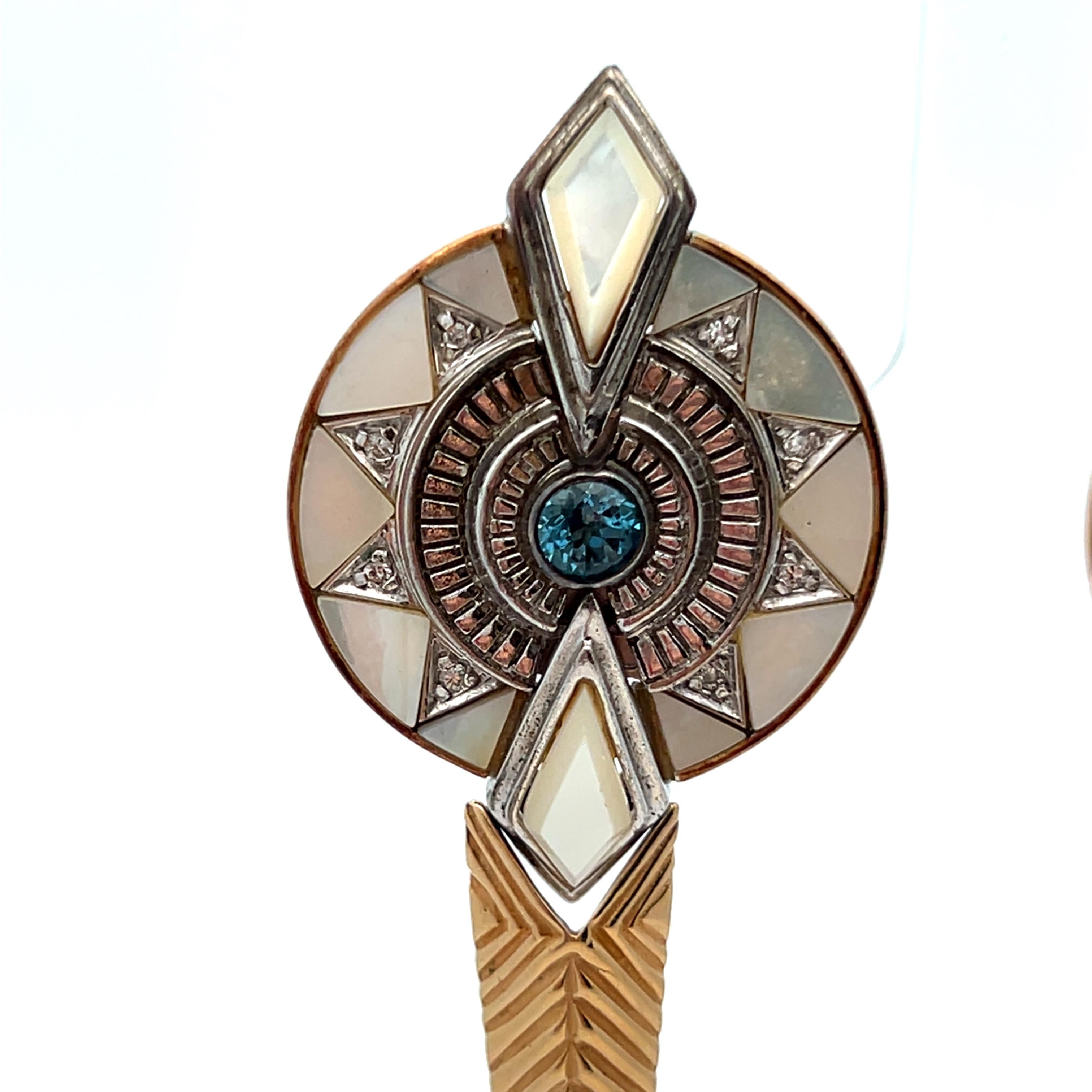 Women's Mother of Pearl Earrings For Sale