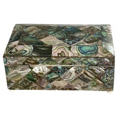 Caja inglesa de nácar