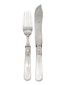 Mother-of-Pearl Fish Flatware Service