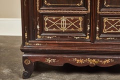 Mother of Pearl French Colonial Vietnamese 2-Door Cabinet