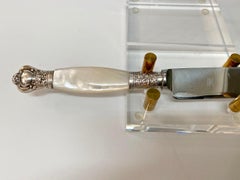 Mother of Pearl Handled Carving or Cake Knife