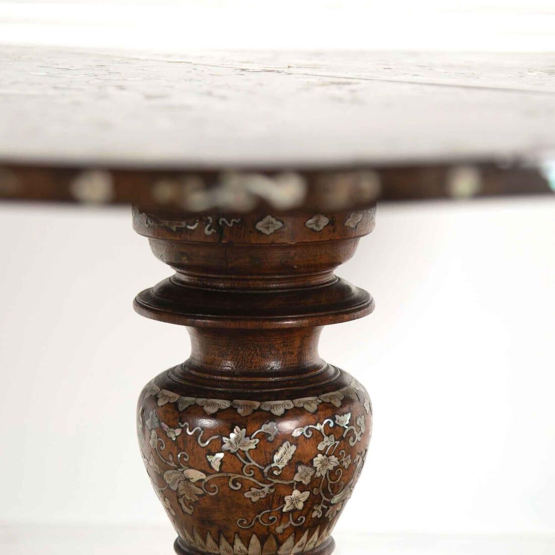 19th Century Mother of Pearl Inlaid Centre Table