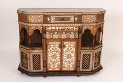 Mother of Pearl Inlaid Middle Eastern Cabinet