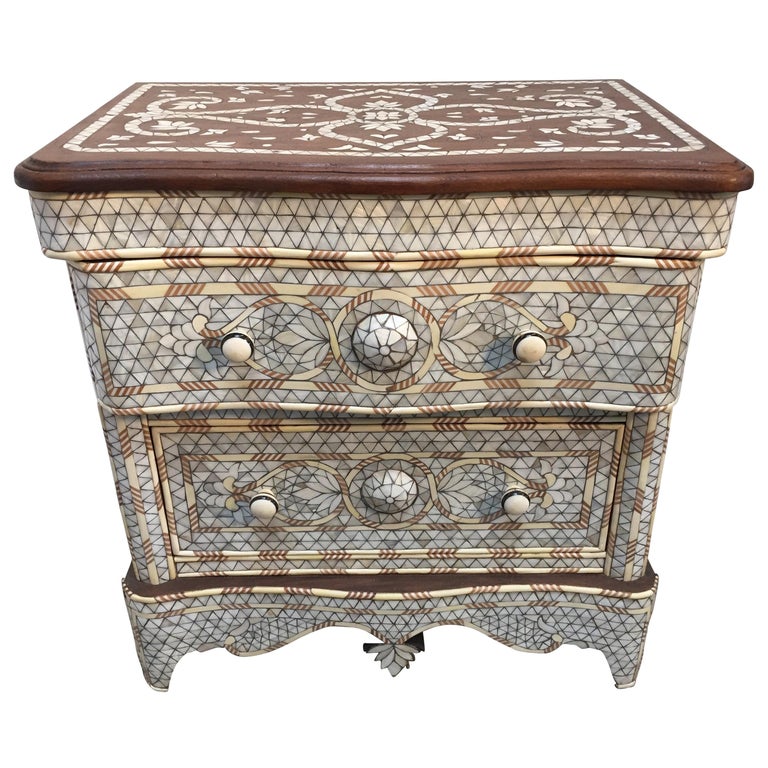 Mother Of Pearl Inlay Syrian Dresser For Sale At 1stdibs
