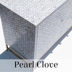 Mother of Pearl Media Console