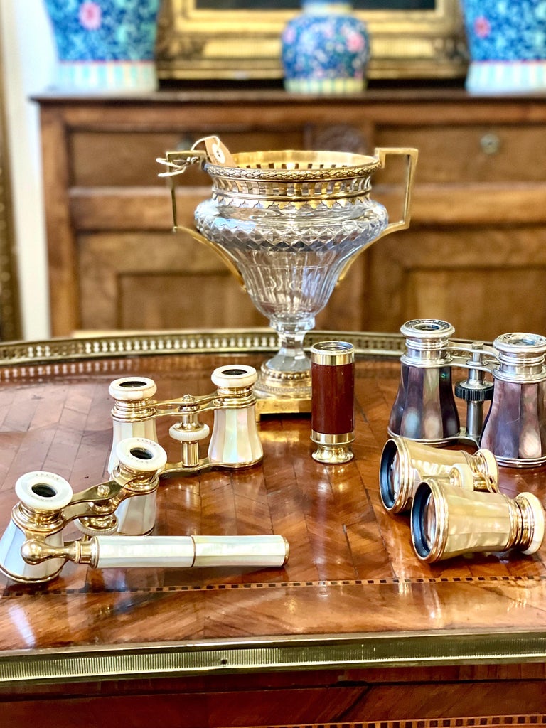 Lunettes d'opéra, lunettes de théâtre - Laiton, Nacre, - Catawiki