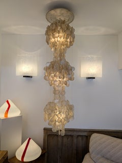 Mother of pearl pendant, 160cm Philippines, 1960's