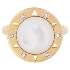 Mother of Pearl Ring La Dolce Vita