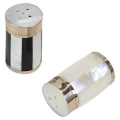 Mother of Pearl Salt & Pepper Shakers