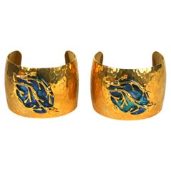 Mother of Pearl Seaweed Cuffs, MWLC