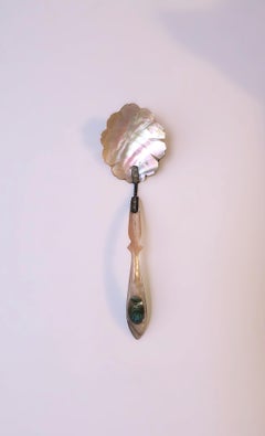Mother of Pearl Spoon Caviar Victorian