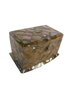 Mother of Pearl Tea Caddy English Circa 1870
