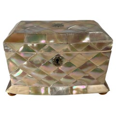 Mother of Pearl Tea Caddy